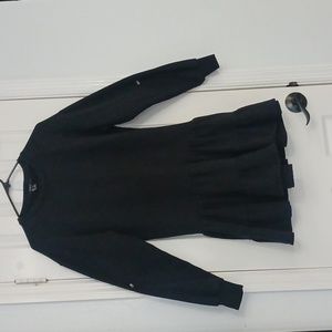 Forever 21 Ruffle Style Dress Long-Sleeve